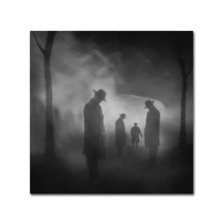 Trademark Fine Art Jay Satriani 'The Men' Canvas Art, 18x18 1X03191-C1818GG